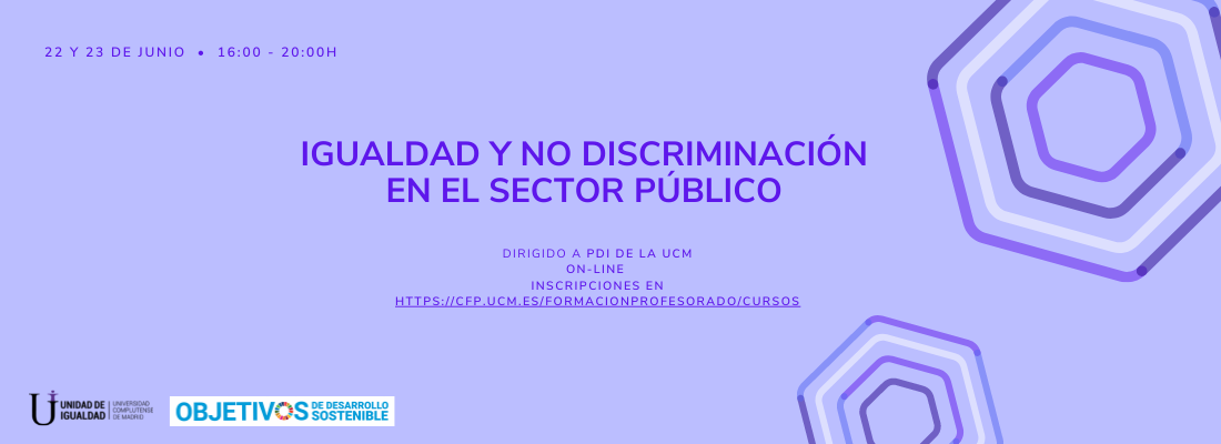 IGUALDAD Y NO DISCRIMINACIÓN EN EL SECTOR PÚBLICO